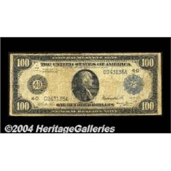 Fr. 1097 $100 1914 Federal Reserve Note Very