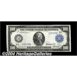 Fr. 1100 $100 1914 Federal Reserve Note Choice
