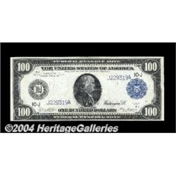 Fr. 1123 $100 1914 Federal Reserve Note Very