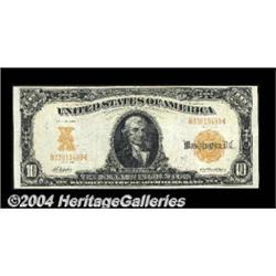Fr. 1169 $10 1907 Gold Certificate Choice