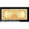 Image 2 : Fr. 1169 $10 1907 Gold Certificate Choice