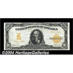 Fr. 1172 $10 1907 Gold Certificate Extremely