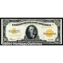 Fr. 1173 $10 1922 Gold Certificate Extremely