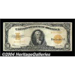 Fr. 1173 $10 1922 Gold Certificate Star Note