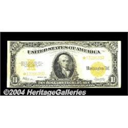 Fr. 1173 $10 1922 Gold Certificate Star Note