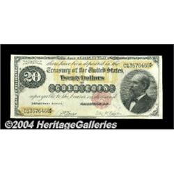 Fr. 1178 $20 1882 Gold Certificate Choice New.