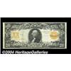 Image 1 : Fr. 1186 $20 1906 Gold Certificate Very Fine.