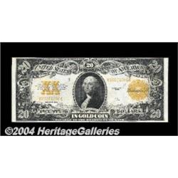 Fr. 1187 $20 1922 Gold Certificate Very Choice