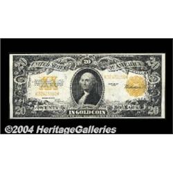 Fr. 1187 $20 1922 Gold Certificate Choice New.