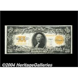 Fr. 1187 $20 1922 Gold Certificate Choice New.