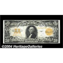 Fr. 1187 $20 1922 Gold Certificate Choice
