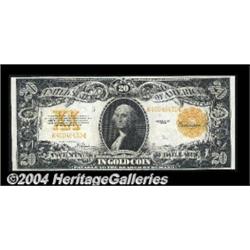 Fr. 1187 $20 1922 Gold Certificate Extremely