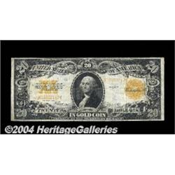 Fr. 1187 $20 1922 Gold Certificate Fine-Very