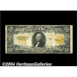 Fr. 1187 $20 1922 Gold Certificate Star Note