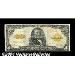 Fr. 1200 $50 1922 Gold Certificate Fine. A