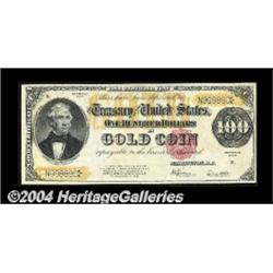 Fr. 1215 $100 1922 Gold Certificate Choice