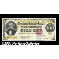 Fr. 1215 $100 1922 Gold Certificate Choice