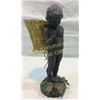 Image 1 : Small Cherub Bronze With Basket