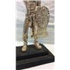 Image 3 : Silver Mexican Warrior Statue. Signed