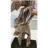Image 7 : Silver Mexican Warrior Statue. Signed
