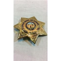 California Department Of Corrections Badge