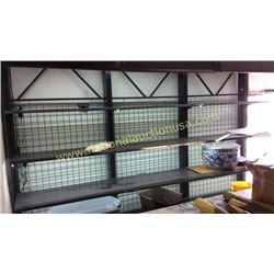 Heavy Duty Lighted Display Shelving
