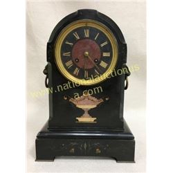 Marble 8 Day Time & Strike Spring Driven Clock