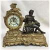 Image 1 : Ansonia French Bronze Statue Clock