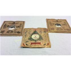 3 Edison Records. 1 Rare Find