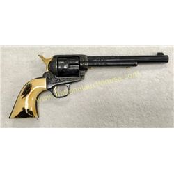 Colt Saa Revolver Engraved & Gold Plated