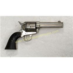 Colt Saa Revolver With Nickel Finish