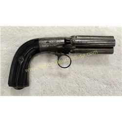 4 Barrel Pocket Pistol. 1880's Serial #2