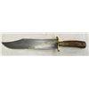 Image 1 : Large Bowie Knife With Stag Handle
