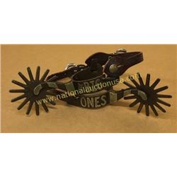 Pair Of Silver Overlaid Spurs The Big Ones
