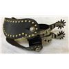 Image 1 : Pair Silver Overlay Gamblers Spurs