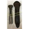 Image 1 : Cowboy Fence Repair Tool In Hand Made Leather Case