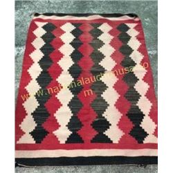 Early Navajo Indian Rug 1940's