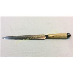 Ivory Handle Dagger 13in