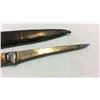 Image 3 : Early Bone Handle Boot Knife With Leather Sheath