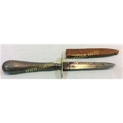 Granite Sheffield Dagger With Silver Plate Handle