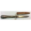 Image 1 : Granite Sheffield Dagger With Silver Plate Handle