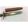 Image 2 : Granite Sheffield Dagger With Silver Plate Handle