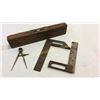 Image 1 : Antique Level Compass And Squares