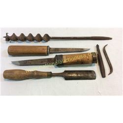 Antique Wood Tools