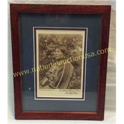 R. Wanamaker Photo An American Indian Dress