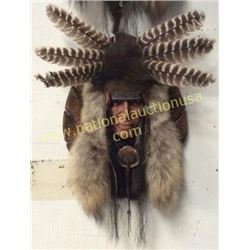 Native American Face Bust Wall Plaque