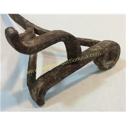 Early Hand Forged Branding Iron