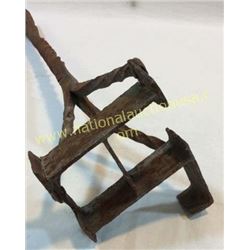 Early Hand Forged Branding Iron