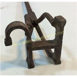 Early Hand Forged Branding Iron