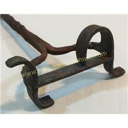 Early Hand Forged Branding Iron